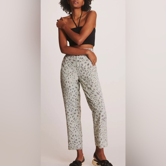 Cloth & Stone Frayed Straight-Leg Pant in Sz Small - Picture 1 of 8